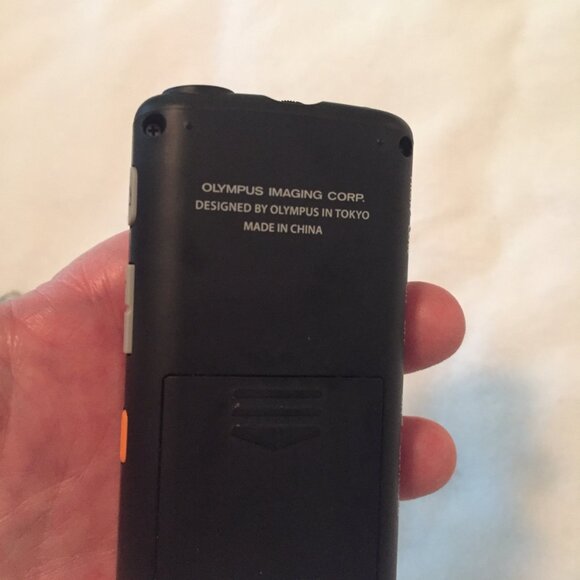 Olympus Note Corder DP-201 Digital Voice & Record Playback Tested Working - Picture 2 of 10